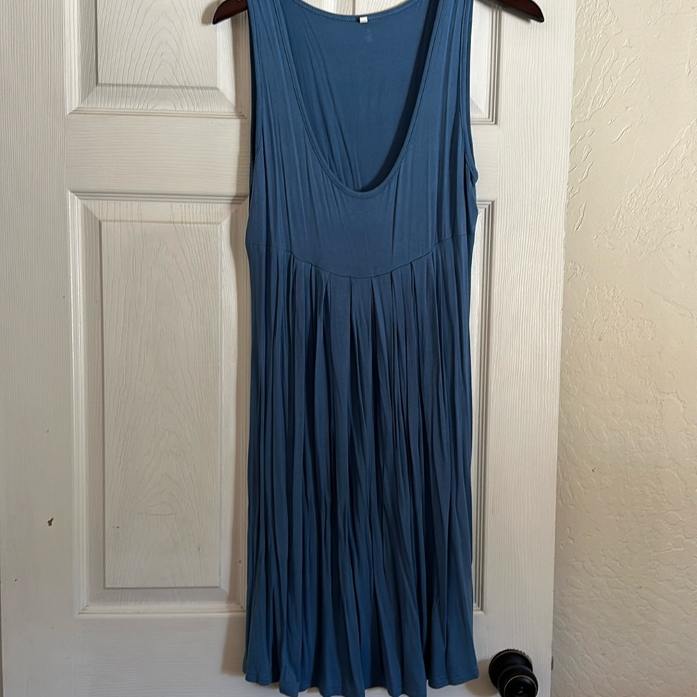 Blue slate dress worn once.